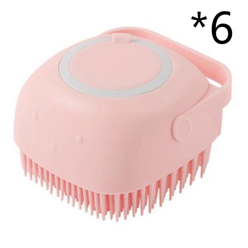SudsPaw Silicone Bath Brush with Shampoo Dispenser - view 24