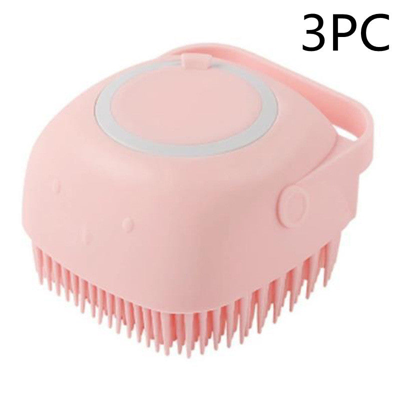 SudsPaw Silicone Bath Brush with Shampoo Dispenser - view 23
