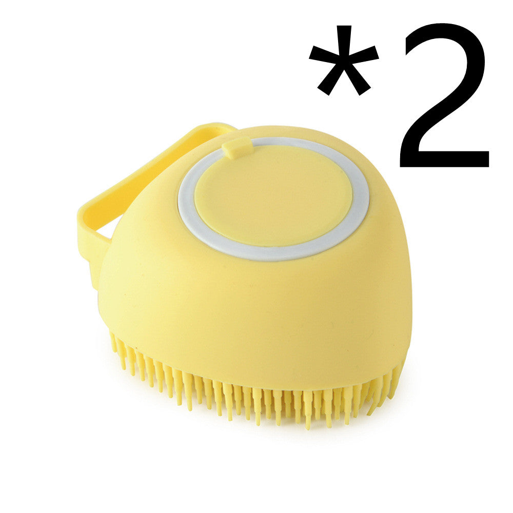 SudsPaw Silicone Bath Brush with Shampoo Dispenser - view 31