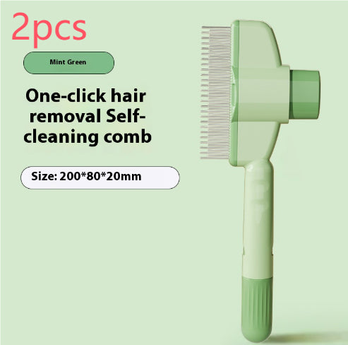 TwinTooth Undercoat Comb with Release Button - view 10