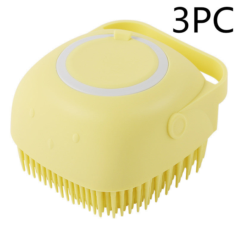 SudsPaw Silicone Bath Brush with Shampoo Dispenser - view 33