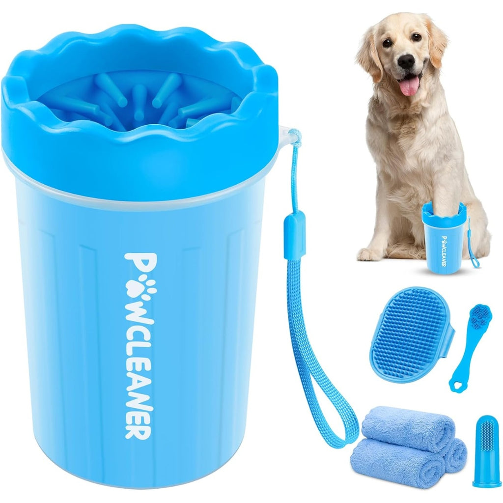 PawWash 7-in-1 Portable Paw Cleaner Kit by Brushwag