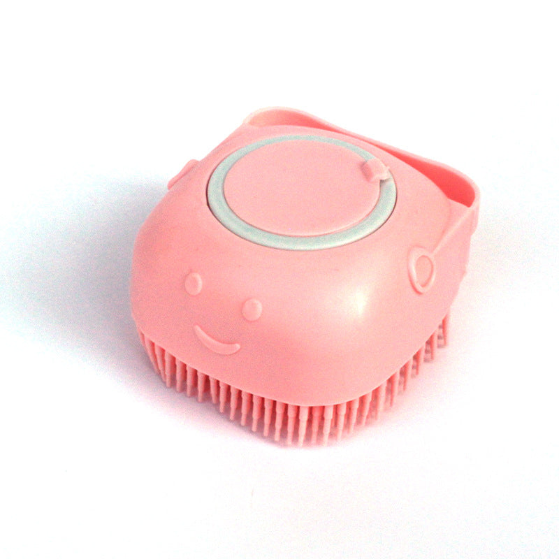 SudsPaw Silicone Bath Brush with Shampoo Dispenser - view 2