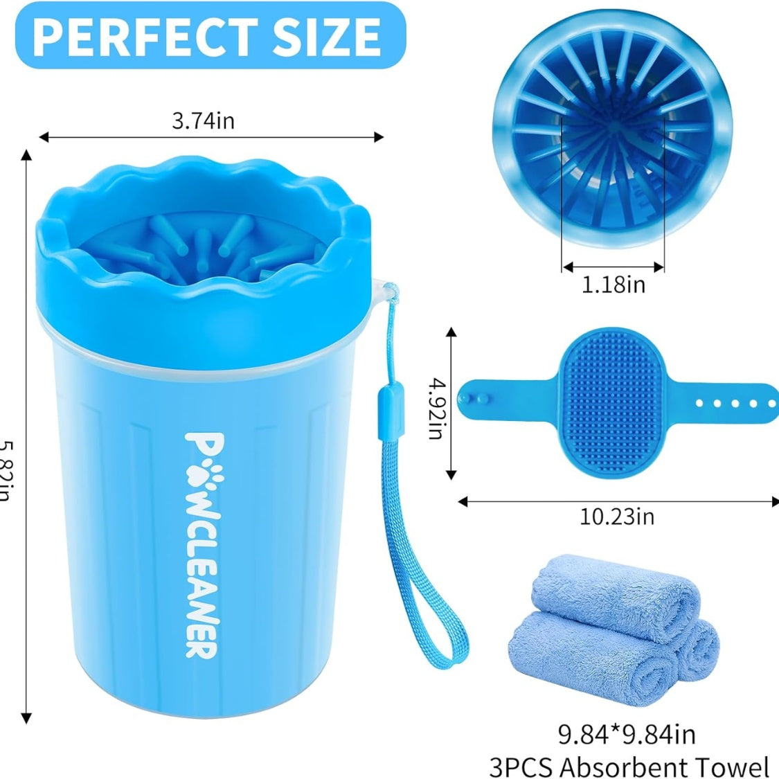 PawWash 7-in-1 Portable Paw Cleaner Kit - view 5