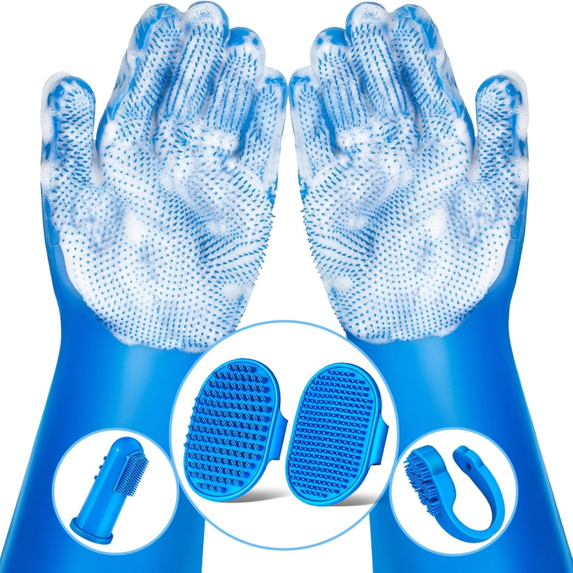SpaDay 6-Piece Dog Bath & Grooming Kit by Brushwag