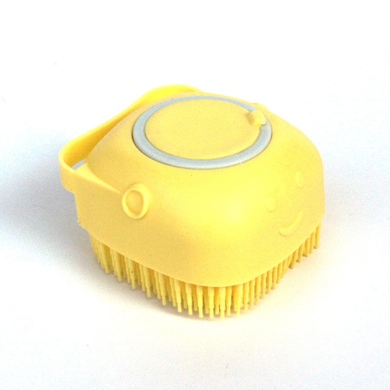 SudsPaw Silicone Bath Brush with Shampoo Dispenser - view 4
