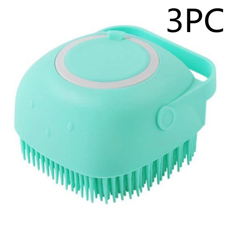 SudsPaw Silicone Bath Brush with Shampoo Dispenser - view 17