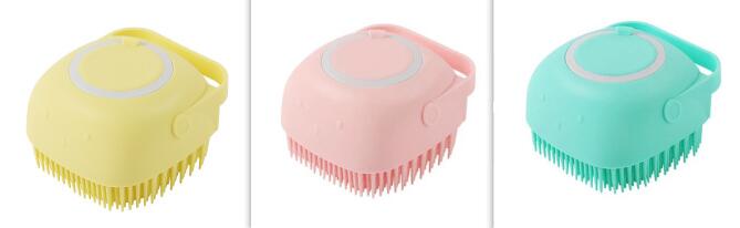 SudsPaw Silicone Bath Brush with Shampoo Dispenser - view 29