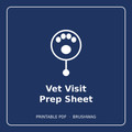 Vet Visit Prep Sheet cover